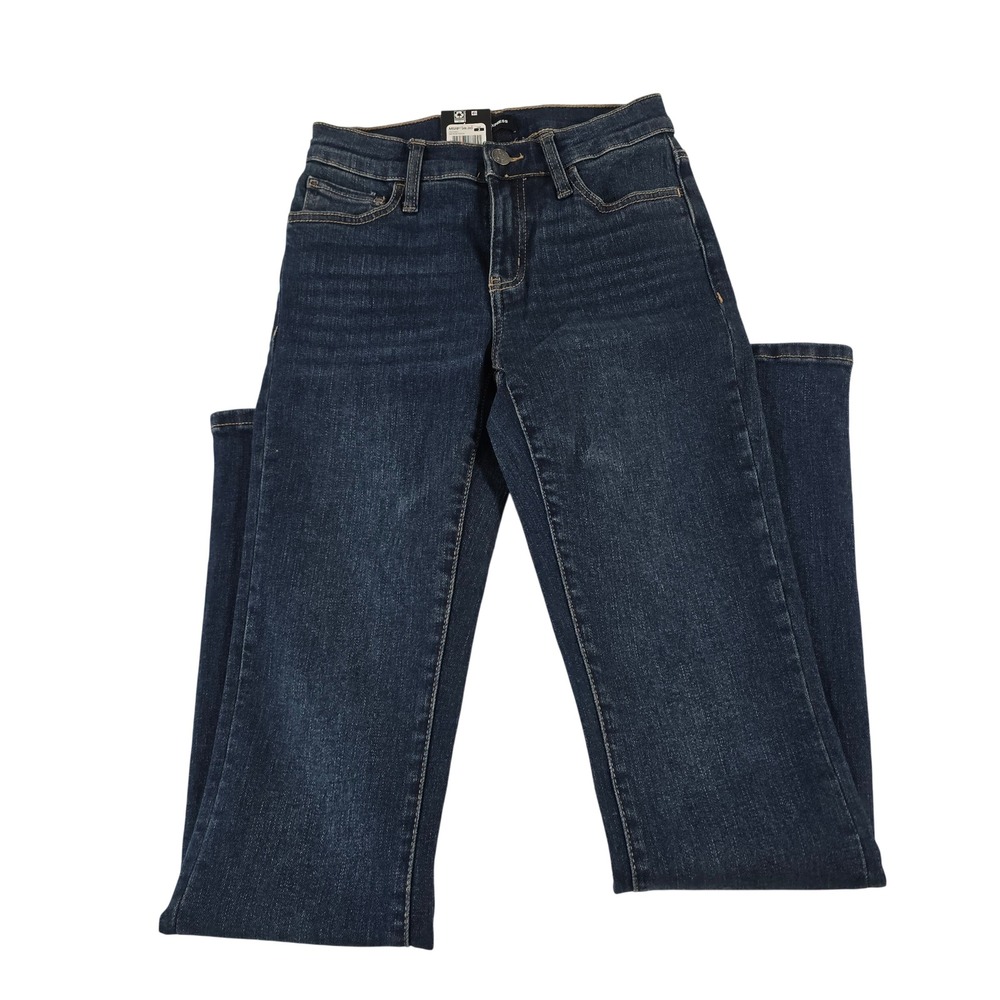Express Womens Bootcut Jeans Medium Wash Denim Blue Size 2 EX010051